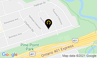 Arley Immaculate Cleaning Service in Orillia map