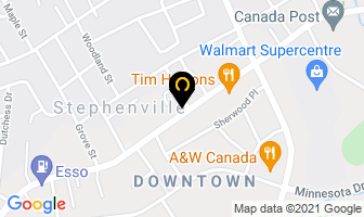 Arlim Company in Stephenville map