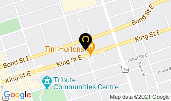 Arlin Body Care in Oshawa map