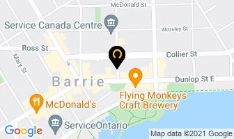 Arlington Commercial Properties Inc in Barrie map