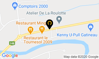 Armoires M R in Gatineau map