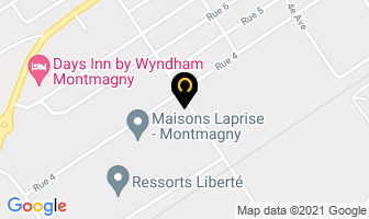 Armoires Mathurin in Montmagny map