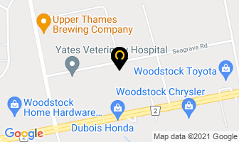 Armor Automation Inc in Woodstock map