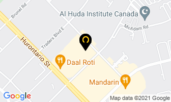 Armor People Link in Mississauga map