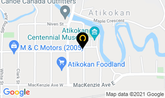 Armstrong Bros Building Contractors in Atikokan map