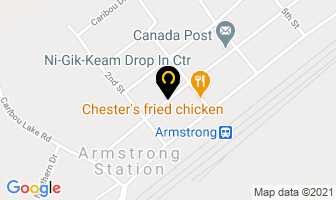 Armstrong Medical Clinic in Thunder Bay District map