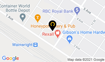 Armstrong's Brandsource Home Furnishings in Wainwright map