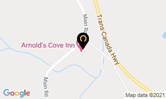 Arnold's Cove Inn in Division No. 1, Subd. B map