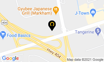 Aro Inc in Markham map