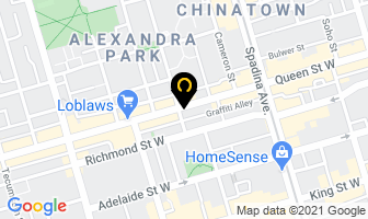 Aroma Espresso Bar in Orillia map