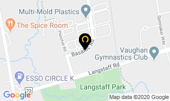 Arrlin Acoustic Supply Inc in Vaughan map