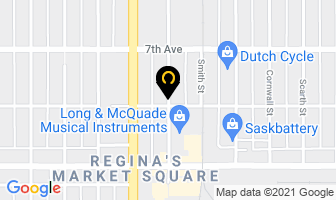 Arrow Plumbing & Heating Co Ltd in Regina map