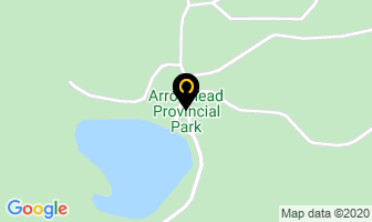 Arrowhead Provincial Park in Huntsville map