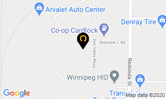 Arrowsmith Automotive & Towing in Winnipeg map