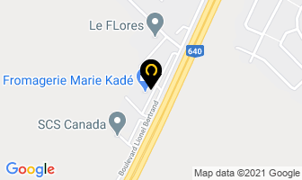 Arsenal Media Inc in Repentigny map