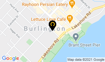 Art In Hair Ltd in Burlington map