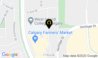 Art Sense in Calgary map