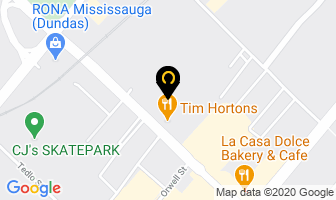 Art Signs in Mississauga map