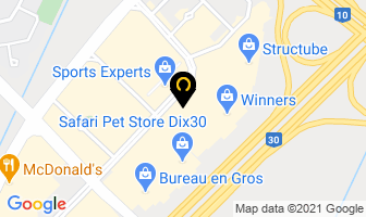 Artemano in Brossard map