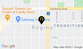 Artesian On 13Th in Regina map