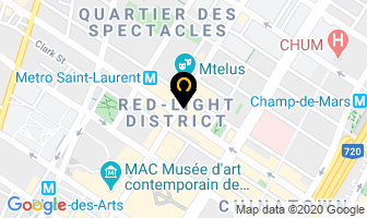 Artexte in Brantford map