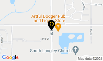 Artful Dodger Pub & Liquor in Langley map