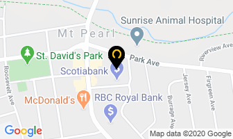 Arthur James Clothing Co in Mount Pearl map