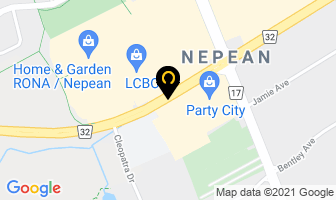 Artic Spas in Nepean map