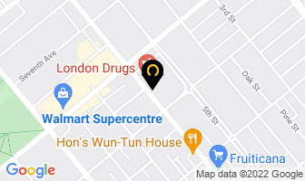 Artis Dental Centre in New Westminster map