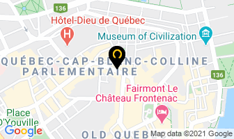 Artisans Bas-Canada Inc in Ville de Québec map