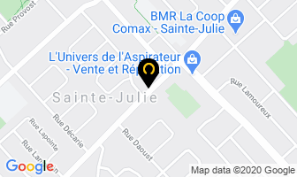 Artlequin in Sainte-Julie map