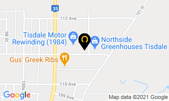 Art's Auto Body in Tisdale map