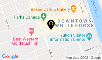 Arts Underground in Whitehorse map
