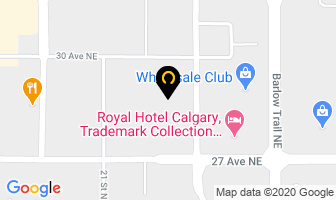 Artt Werks Decorative Glass in Calgary map