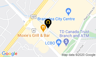 Asadi Lewis Dr & Associates in Brampton map