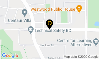 Asher Place Seniors Residence in Prince George map