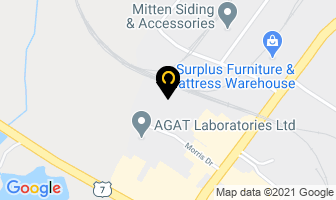 Ashley Ann Distributors in Dartmouth map