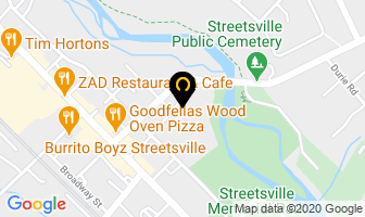 Ashley Bailey-Phillips in Mississauga map
