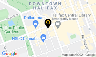 Ashtanga Yoga Shala in Halifax map