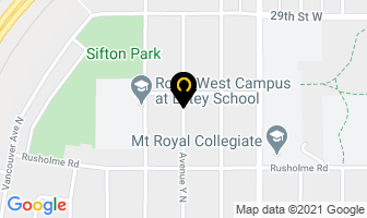 Ashton Personal Care Home in Saskatoon map