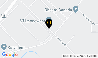Asia Pulp & Paper Canada Ltd in Brampton map