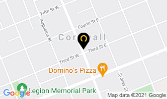 Asian Garden Buffet in Cornwall map