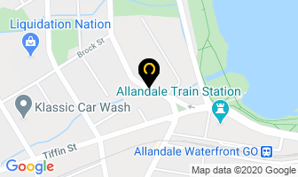 Asian Massage Parlour in Barrie map