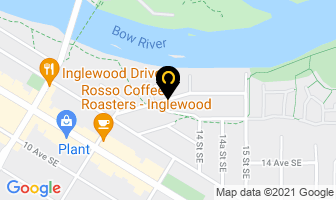 Asian Pages in Calgary map