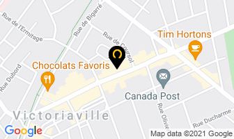 Asie Plus in Victoriaville map