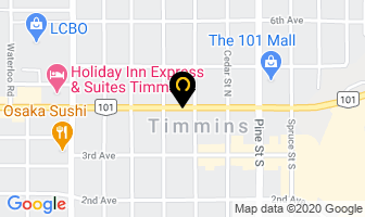 Asif Karaoke Dance Bar in Timmins map