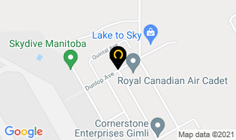 Aspen Business Plaza in Gimli map