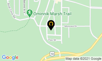 Aspen Ridge Resort in Wasagaming map