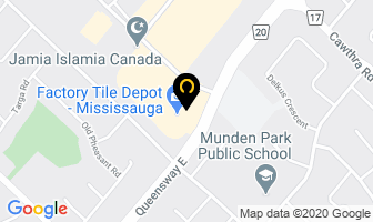 Aspen Wood Floors in Mississauga map