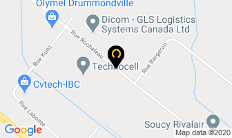 Asphalte Drummond Inc in Drummondville map